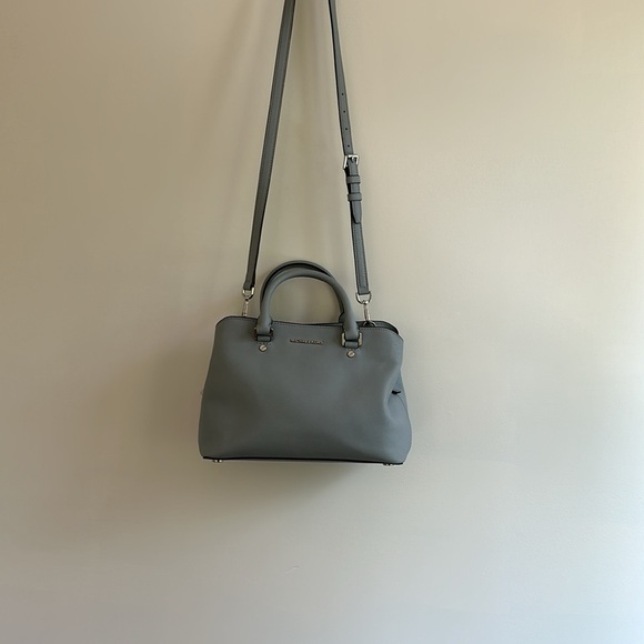 Michael Kors Savannah Saffiano Leather Satchel - Picture 8 of 8